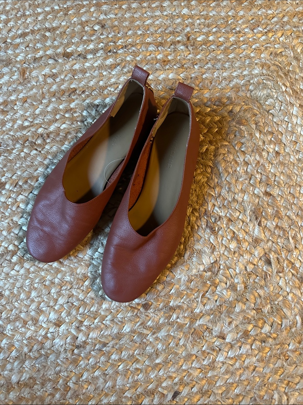Everlane day glove flats In Tan toasted almond